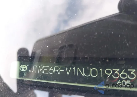 2022 Toyota Rav4 Hybrid Xse z USA, uszkodzony, nr VIN JTME6RFV1NJ019363